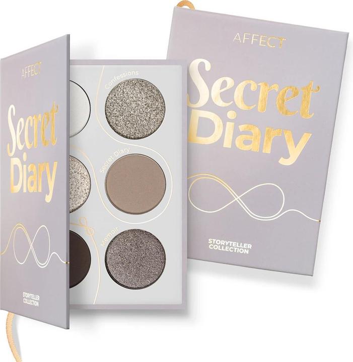 Produktbild Affect Secret Diary mini paleta cieni do powiek