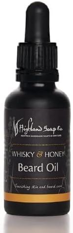 Produktbild Highland Soap Bartöl - Whisky & Honey (30 ml)