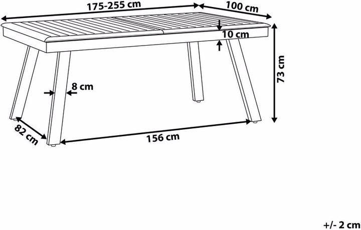 Produktbild Beliani Pereta (175 cm)