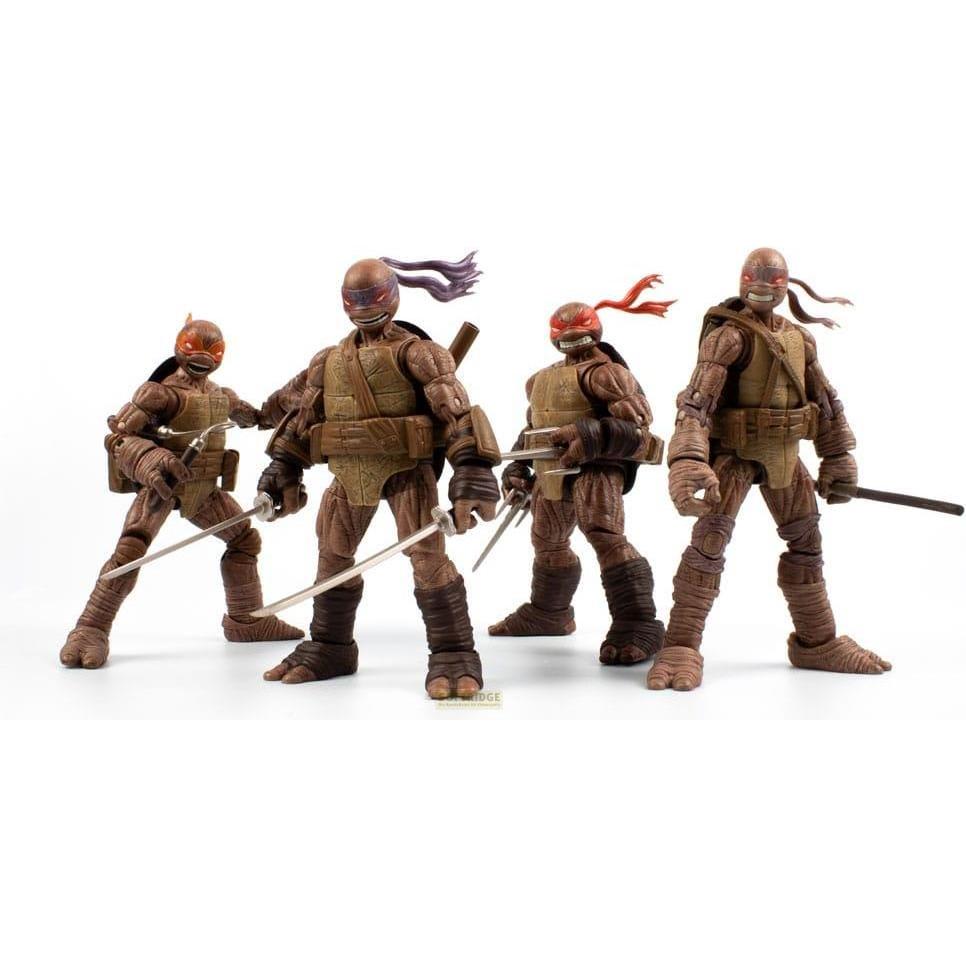 The Loyal Subjects Teenage Mutant Ninja Turtles BST AXN Actionfiguren 4er-Pack Zombie Turtle (IDW Comics) 13 cm
