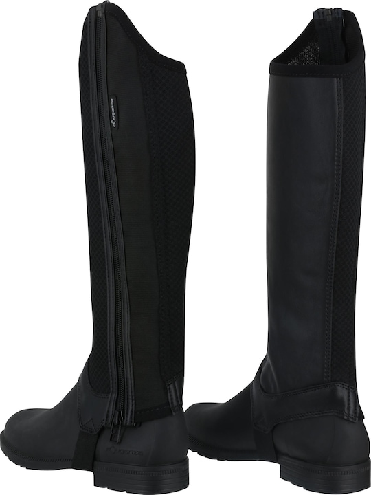 Fouganza Chaps Kinder Mesh Reiten - 100 schwarz