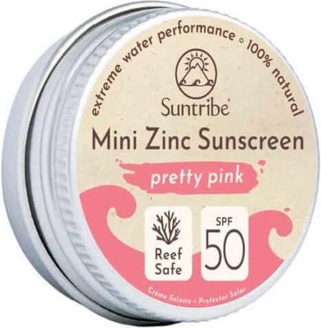 Produktbild Suntribe Natural sunscreen with zinc SPF 30 Face & Sport 15 g retro red (U) (Sonnencreme Gesicht, SPF 30)