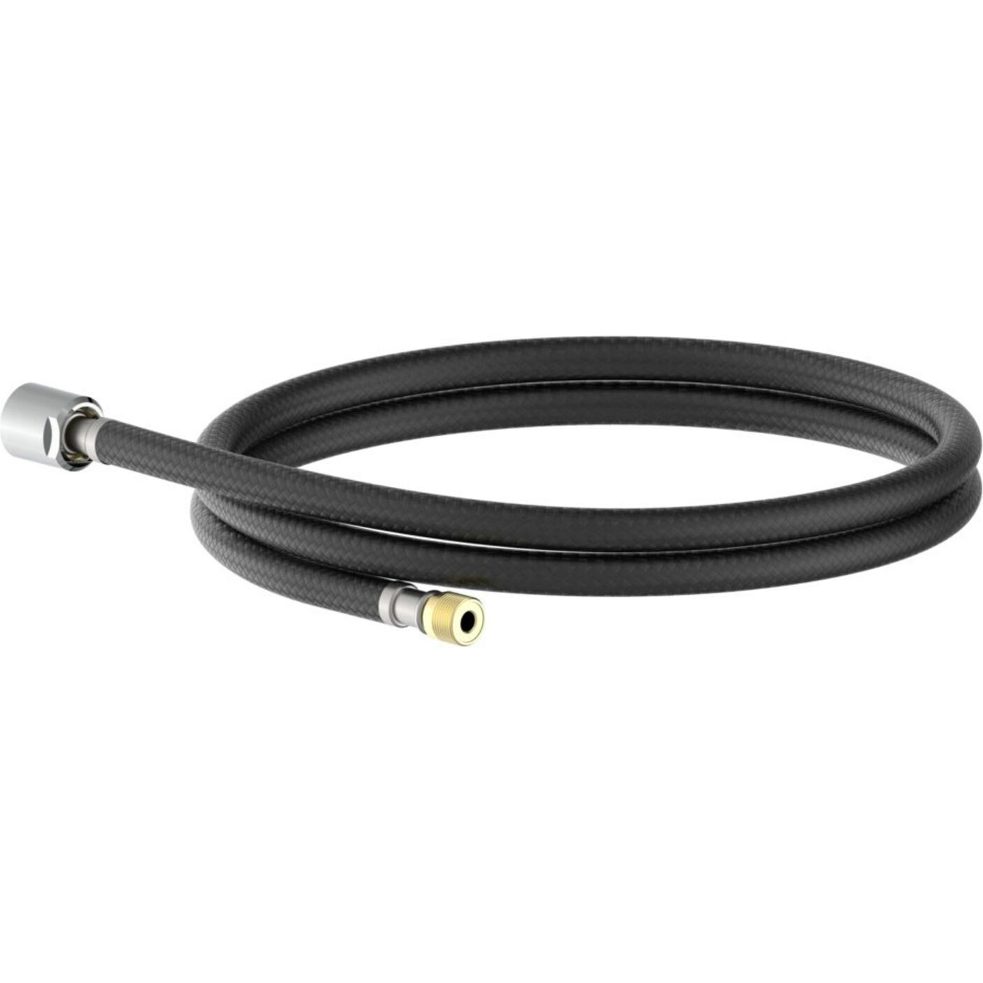 Magni, Tubo doccia, Tubo doccia Dish 150 cm, nero, 1/2" x M15AG (150 cm)