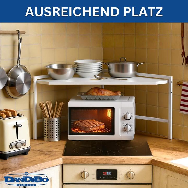 Produktbild DanDiBo Verstellbares Mikrowellenregal