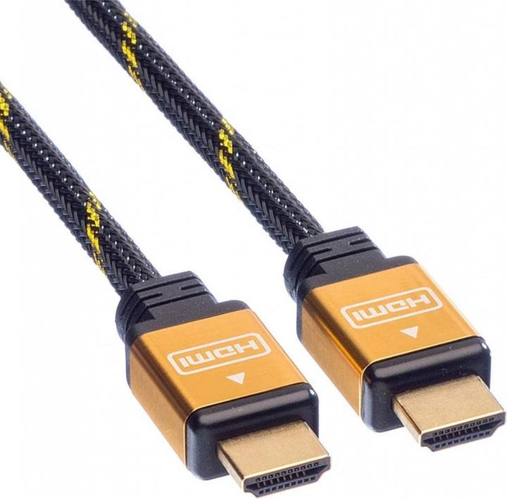 Produktbild Roline HDMI (Typ A) — HDMI (Typ A) (5 m, HDMI, 2.0)