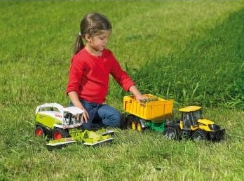 Actual product image Bruder Joskin tub tipping trailer