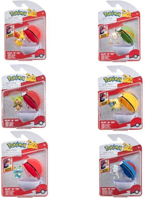 Produktbild Jazwares Pokémon Clip'n'Go Poké Balls