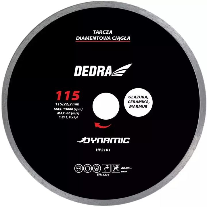 Actual product image Dedra Diamond grinding disc 200mm/25.4mm Dynamic