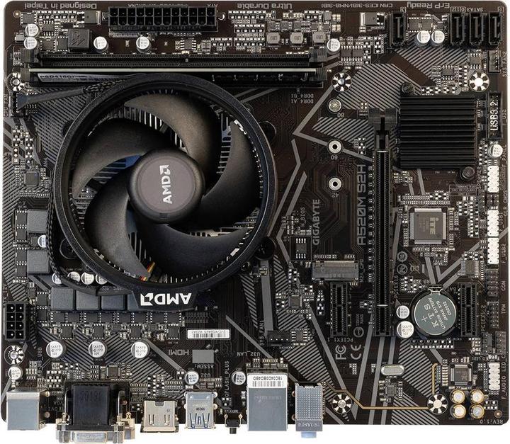 Produktbild Renkforce PC Tuning-Kit AMD Ryzen 5 5600X 4.6 GHz 16 GB DDR4-RAM Micro-ATX (AM4, AMD A520, mATX)