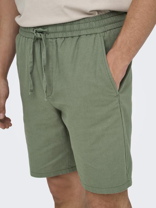 Actual product image Only & Sons Onslinus 0007 Cot Lin Shorts Noos (XS)