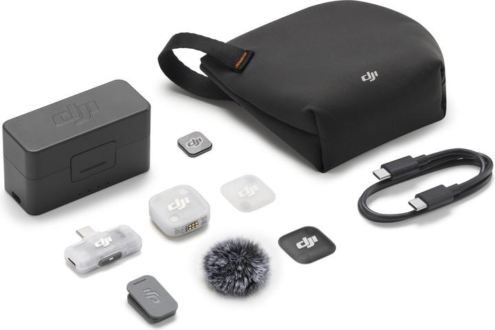 Actual product image DJI Mic Mini 2 (1 TX + 1 Mobile RX + Charging Case)