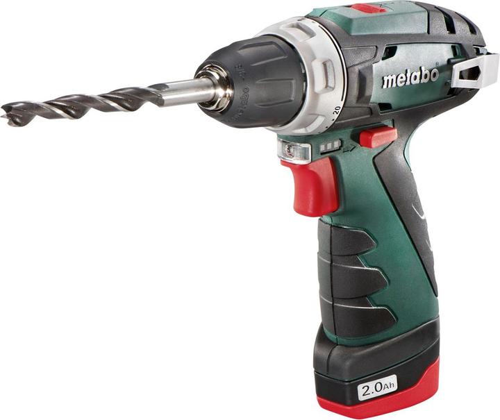 Metabo PowerMaxx BS Basic, 2 batteries