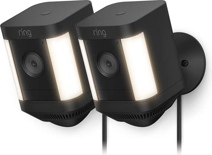 Immagine prodotto Ring Spotlight Cam Plus, Plug-in - Nero - EU (1920 x 1080 Pixels)