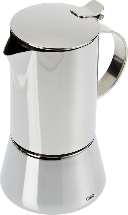 Actual product image Cilio 342048 Manual coffee maker mocha pot (4 T.)