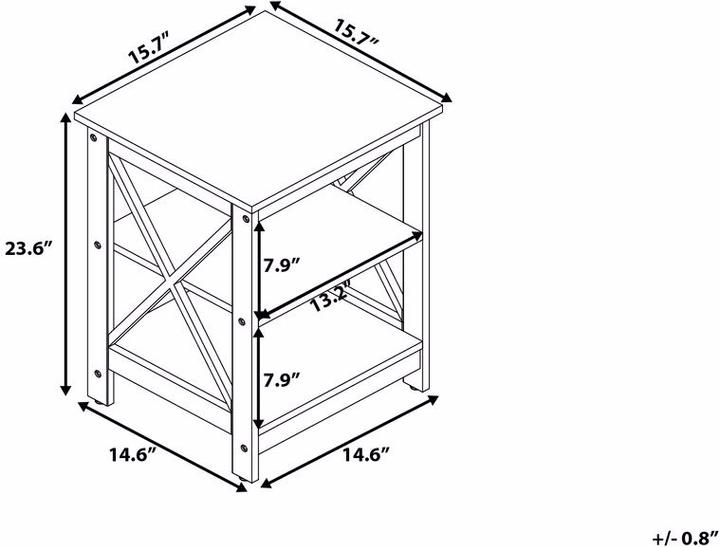 Actual product image Beliani Foster (40 x 40 x 60 cm)