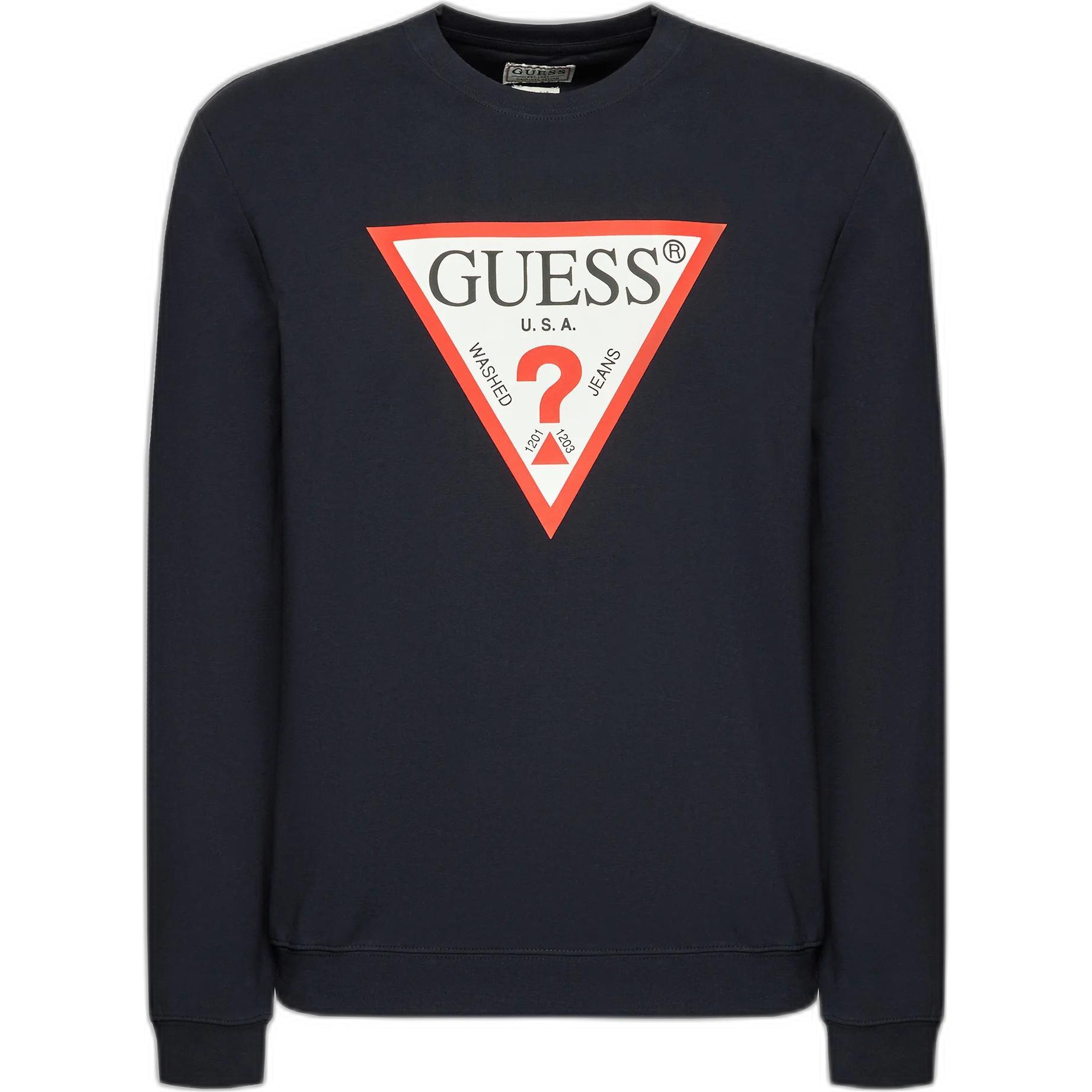 Guess, Herren, Pullover, M2yq37 K6zs1 Jeans - Herren, Blau, (M)