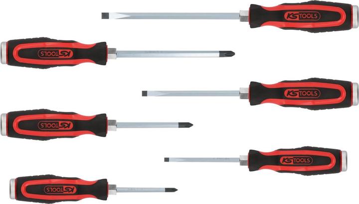 Produktbild KS Tools ERGOTORQUEmax Schlagkappen-Schraubendreher-Satz (Innenvierkant)