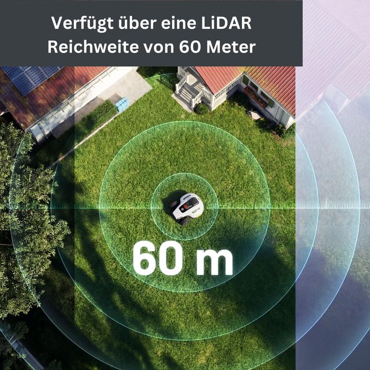 Actual product image Mammotion YUKA mini 2 1000 (1000 m², Without boundary wire)