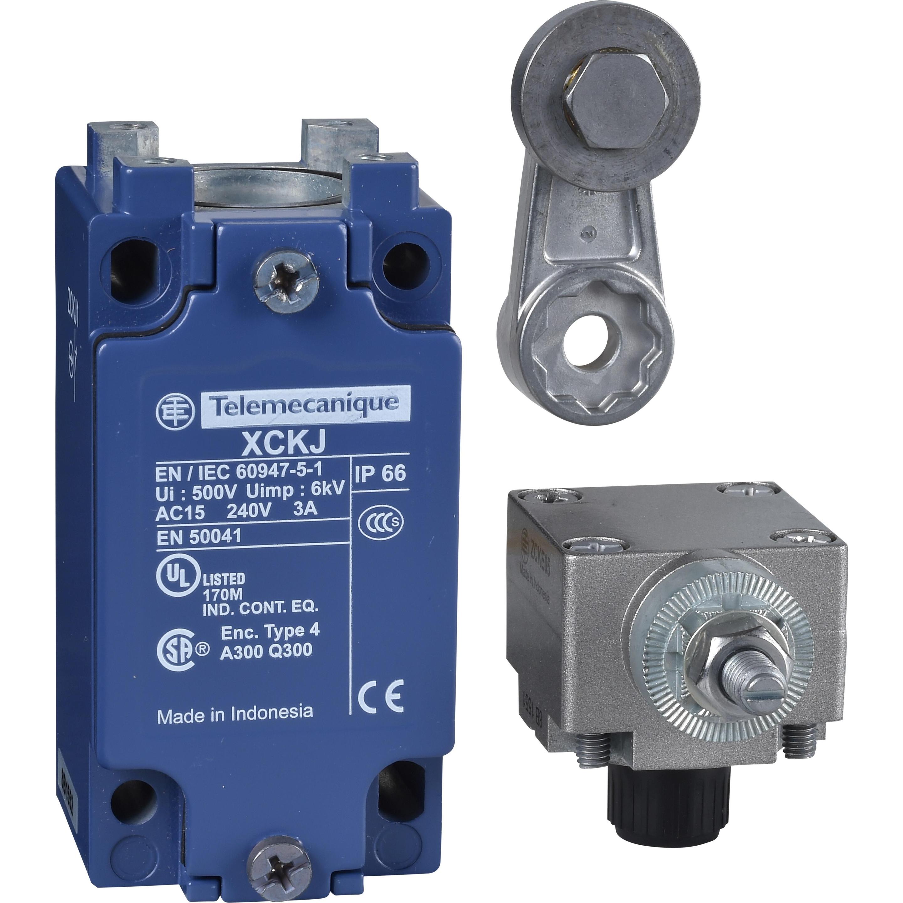 TE Sensors, Systemstromversorgung, Endschalter Rollenhebel