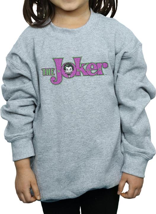 Image du produit - Sweat THE JOKER CRACKLE LOGO - Fille (128)