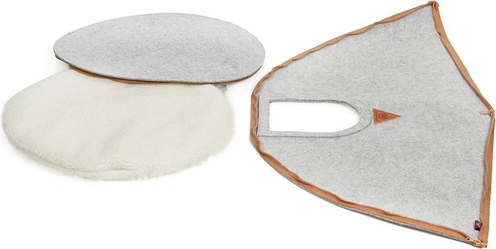 Actual product image CanadianCat Cat tent Cone (65 cm, Light grey)