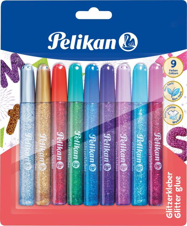 Produktbild Pelikan Glitzerstifte (Mehrfarbig, 9 x)