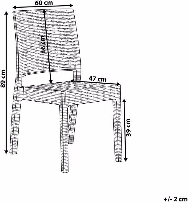 Actual product image Beliani Fossano