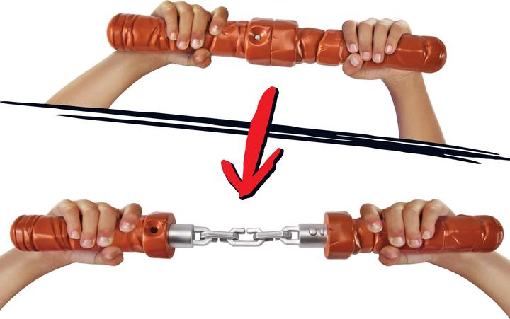 Actual product image Rubies Teenage Mutant Ninja Turtles Michelangelo Nunchaku Play Set