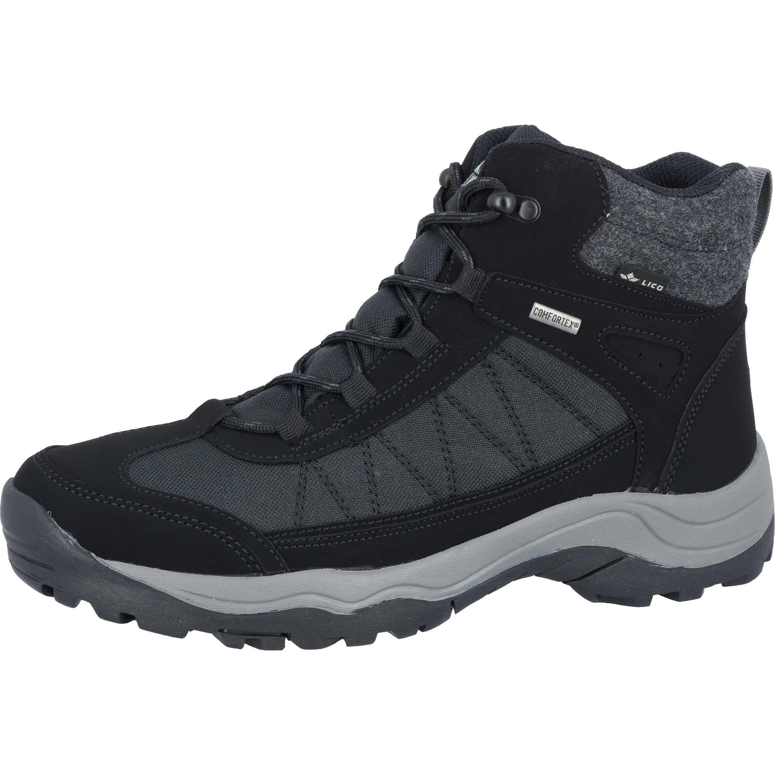 Lico, Herren, Boots + Stiefel, Randers, Schwarz, (44)