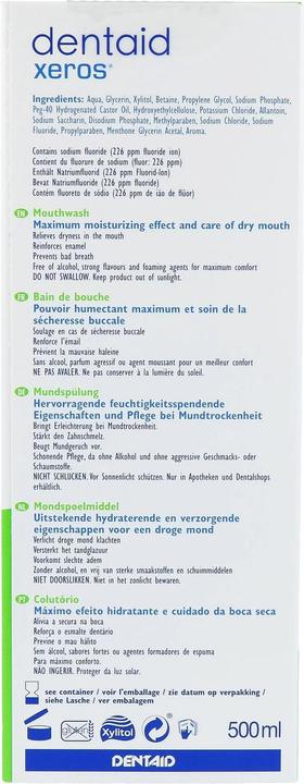 Immagine prodotto Xeros Dentaid Mundspülung (500 ml, Collutorio)
