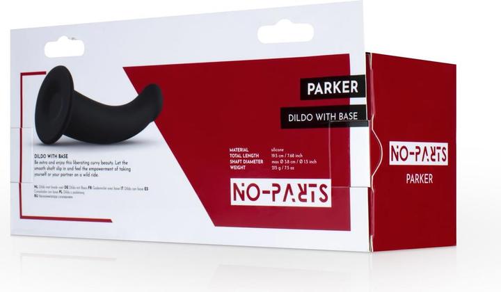 Image du produit No-Parts Parker Dildo 19.5 cm - Black