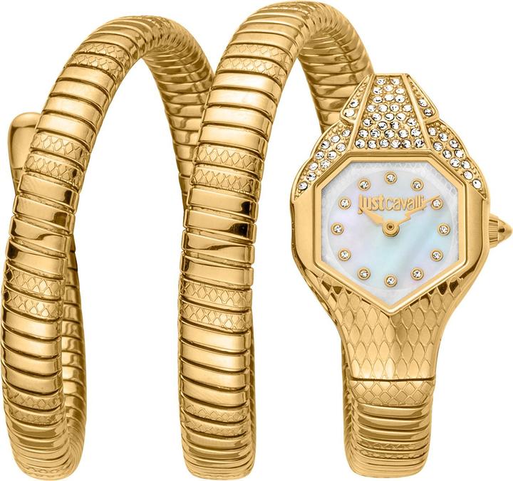 Produktbild Just Cavalli Signature Snake Glam Evo 7 Doppio - JC1L193M0025 (22 mm)