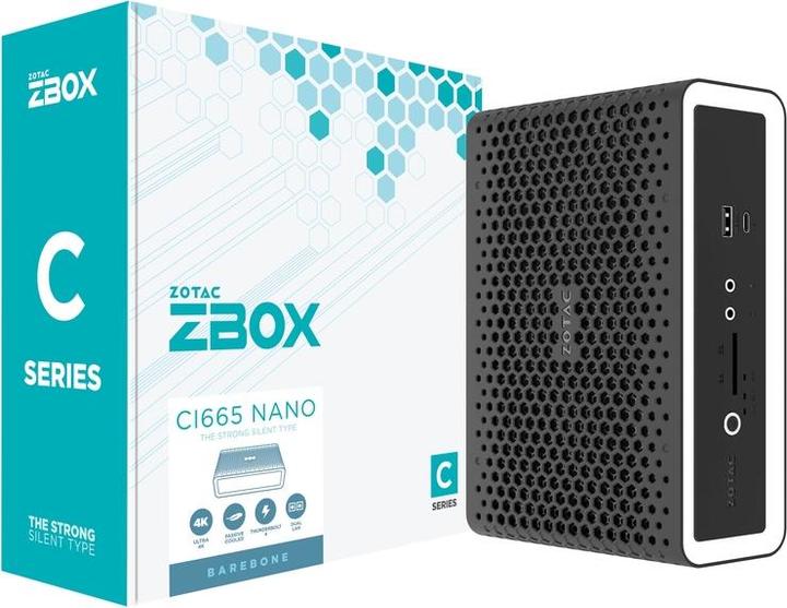 Produktbild Zotac ZBOX-CI665NANO I7-1165G7 Intel DDR4 HDMI DP
