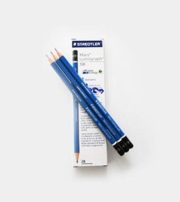 Immagine prodotto Staedtler Mars Lumograph 100 (2 mm, 2B, 1 x)