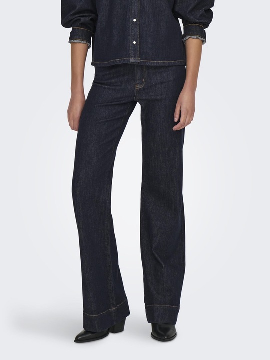 Produktbild Only ONLJUICY Hohe Taille Weiter Beinschnitt Jeans Jeans mit weitem Bein (W31/L32)