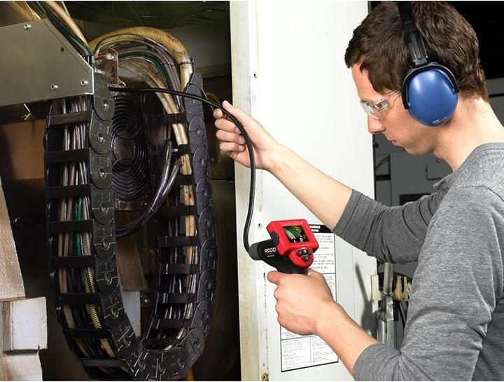 Actual product image Ridgid Ca-25 Micro Seesnake Hand Held Inspection Camera 40043