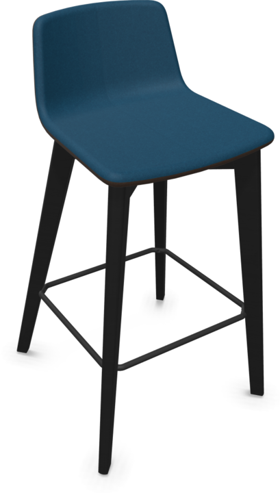 Blue, Black, Brown Melange, Ash stained black