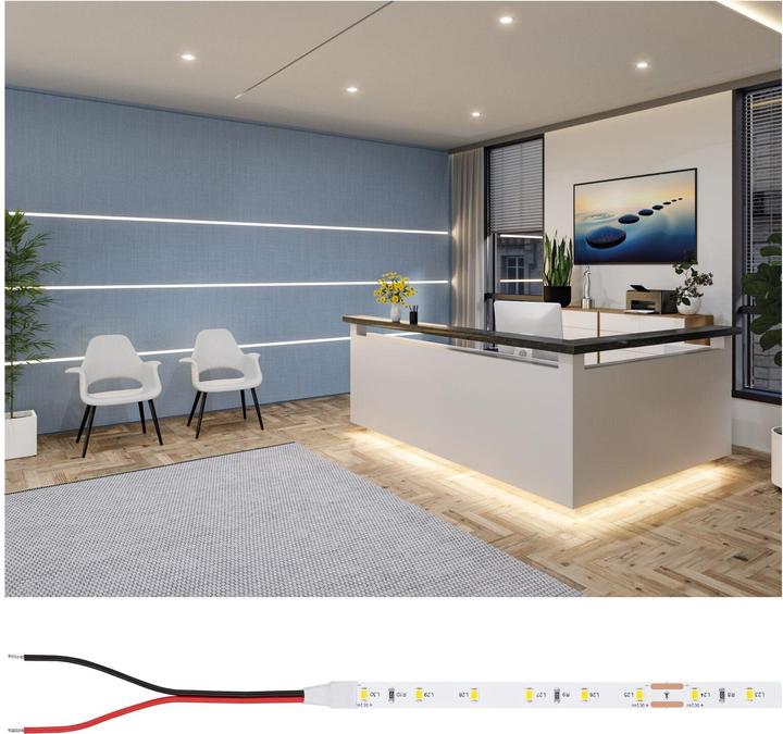 Productafbeelding Paulmann PAUL LED stripverlichting (Warm wit, 500 cm, Interieur)