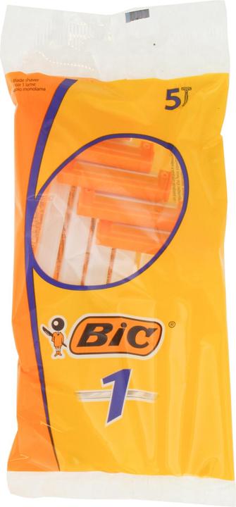Actual product image Bic Razors 5-Razors Normal Skin Single Blade