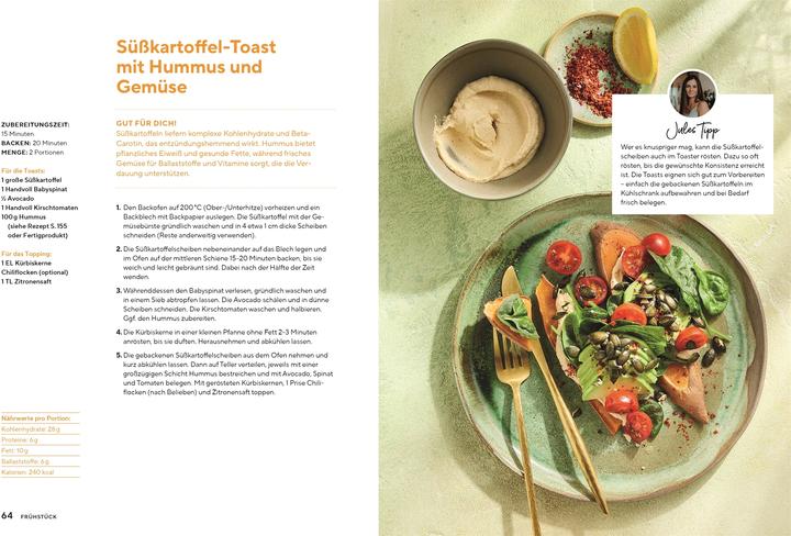 Actual product image Neustart Ernährung (German, Johannes Krahforst, Julia Klein, Katrin Winner, Melanie van Bentum, 2025)