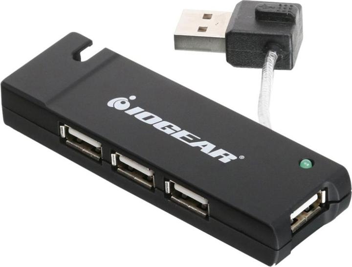 Produktbild Iogear 4 Port USB 2.0 Hub (USB-A, 4 Ports)