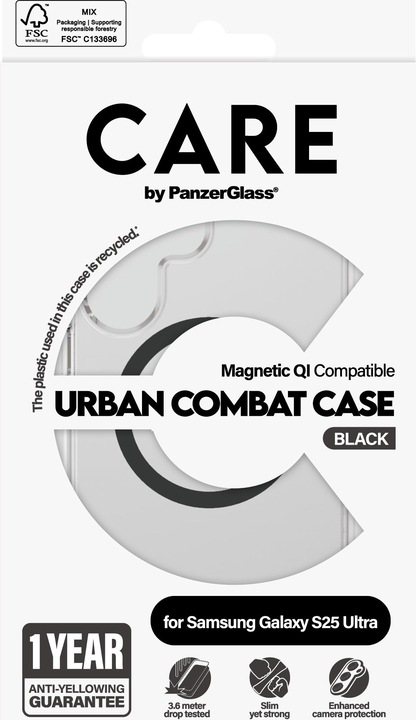 Immagine prodotto PanzerGlass CRRFUBQG38488, Cover, Samsung, Samsung - Galaxy S 2025 Ultra, Trasparente (Samsung Galaxy S25 Ultra)