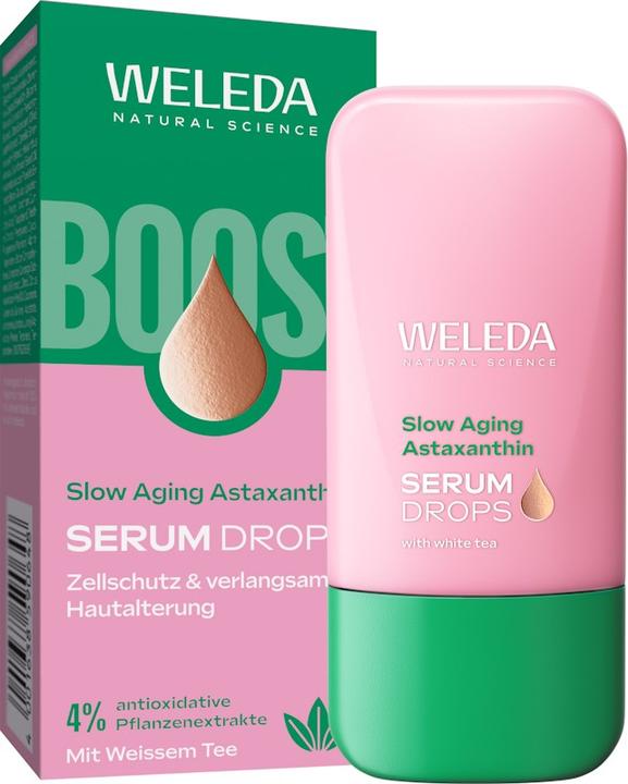 Actual product image Weleda Serum Drops Slow Aging Astaxanthin (30 ml)