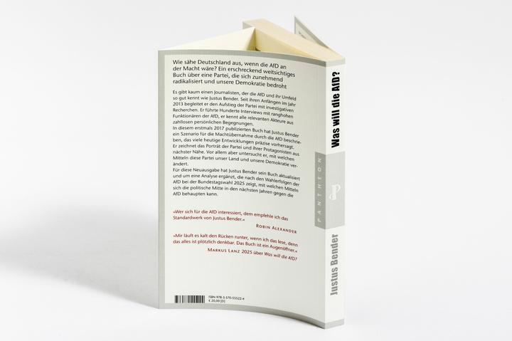 Produktbild Was will die AfD? (Deutsch, Justus Bender, 2025)