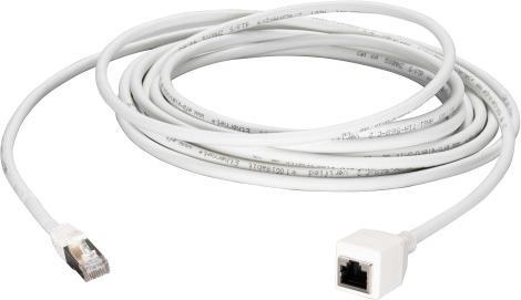 Immagine prodotto EFB Elektronik Prolunga del cavo patch RJ45 Cat.6A, S/FTP, AWG26, bianco, 1m (S/FTP, CAT6a, 1 m)