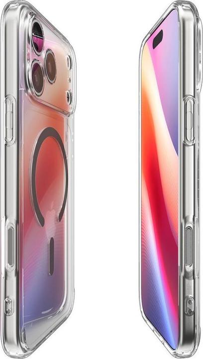 Actual product image Spigen - Ultra Hybrid MagSafe - iPhone 17 Pro - Clear/Graphite (Apple iPhone 17 Pro)
