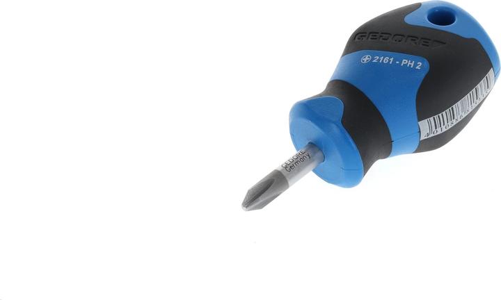 Actual product image Gedore 2161 PH 2 Screwdriver, cross recess PH 2, 75 mm (Phillipps cross recess (PH))