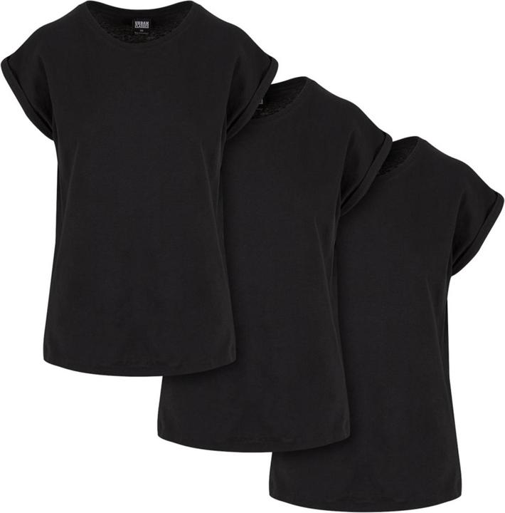 Produktbild Urban Classics TShirt Überschnittene Schulter (3erPack) (S)