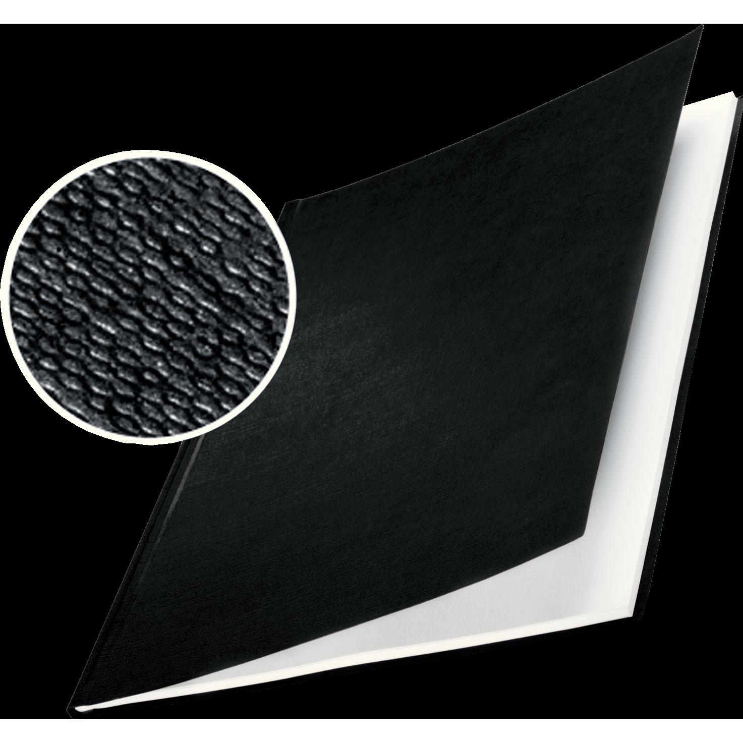 Leitz, Mappe, impressBIND Mappen Hard Cover A4 10 Stk. - 17,5 mm, schwarz (A4, 10 x)