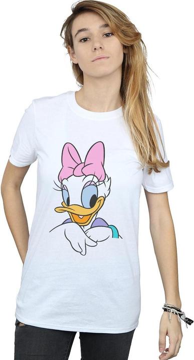 Immagine prodotto Disney Daisy Duck Big Portrait Maglietta Ampia Donna (M)